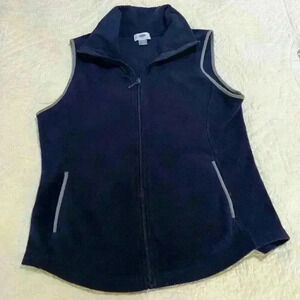 Old Navy Dark‎ Blue Fleece Vest - size SP
